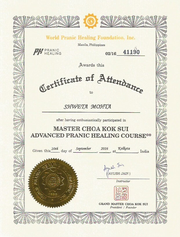 Advanced Pranic Healing