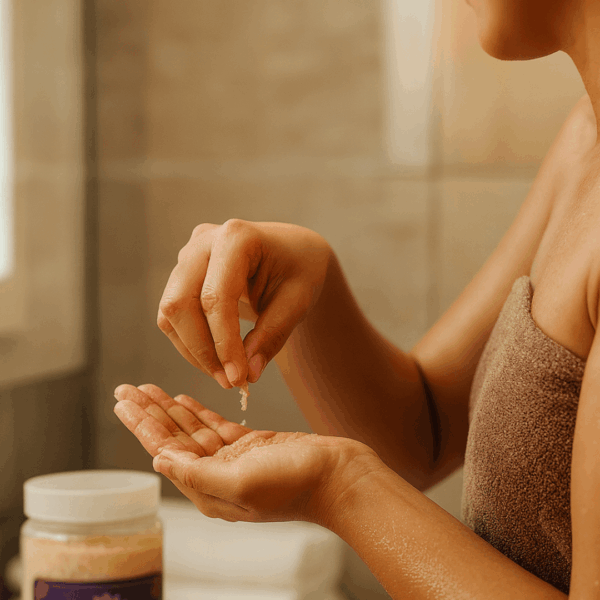 Using Divine Bliss Bath Salt