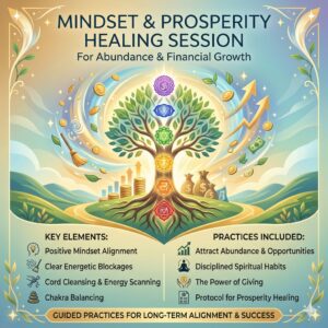 Mindset and Prosperity Healing Session for Abundance and Financial Growth