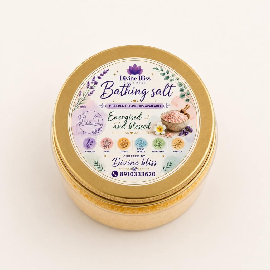 Divine Bliss Bath Salt Eucalyptus